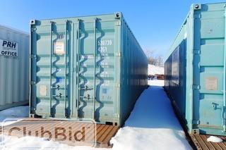 Skidded 40' Sea Container. 