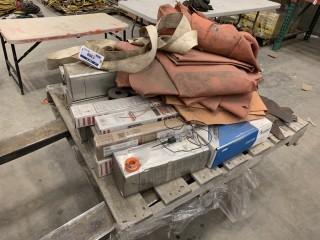Qty Of Assorted Size Welding Rod And Misc Supplies