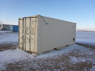 2012 Yangzhou 8ft X 20ft Storage Container C/w Slings, Shelving And Lights *Note: Buyer Responsible For Load Out*