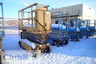 Grove Electric Scissor Lift. Hrs NA.