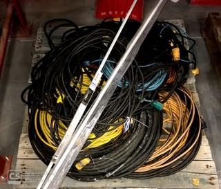Qty Of Assorted Electrical Cords