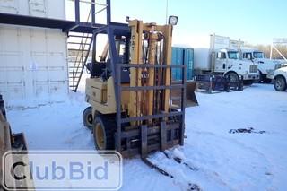 Cat VC60D LPG Forklift. 2-stage Mast. Hrs NA.