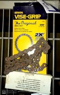 (2) Locking Chain Clamps