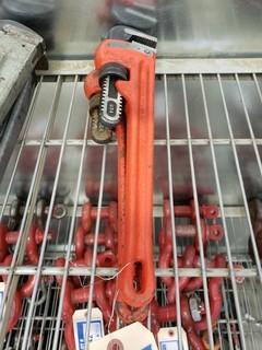 (2) Ridgid 14in Pipe Wrenches
