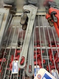 (2) 18in Pipe Wrenches