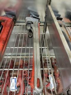 (2) Ridgid 24in Pipe Wrenches
