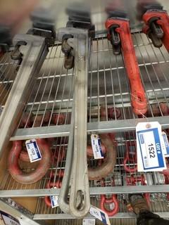 (2) Ridgid 36in Pipe Wrenches