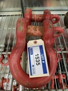 (2) Assorted Size Shackles