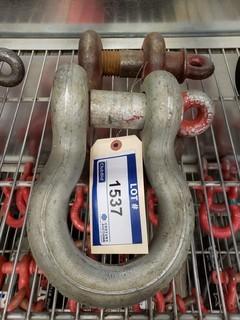 (2) Assorted Size Shackles