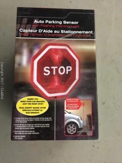(2) Auto Parking Sensors w/ Flashing Warning Light