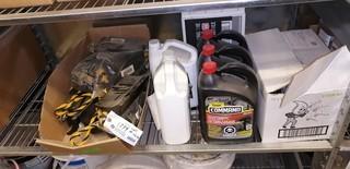 Contents Of Shelf Includes: Methyl Hydrate, Antifreeze And Diesel Fuel Conditioner