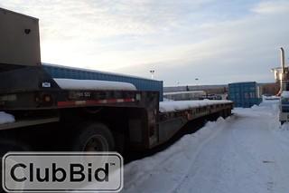 2008 Trail King TK110SA-533 Tridem Axle 53' Tilt Deck Trailer. 255/70R22.5 Tires. CVIP 09/18. SN 1TKA053318M024702. 