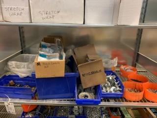 Contents Of Shelf Includes: Qty Of Bolts, Screws And Misc Supplies