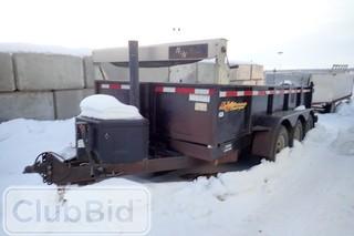 2013 N&N Trailers Tridem Axle Dump Trailer. SN 2NEE13C18DS006076.