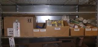 Contents Of Shelf Includes: Misc Supplies