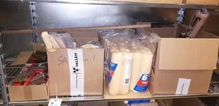 Contents Of Shelf Includes: Painting Supplies
