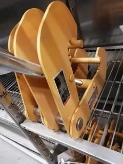 (2) Kito 3-Ton Beam Clamps