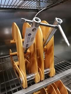 (2) Kito 3-Ton Beam Clamps