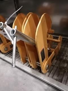 (2) Kito 3-Ton Beam Clamps