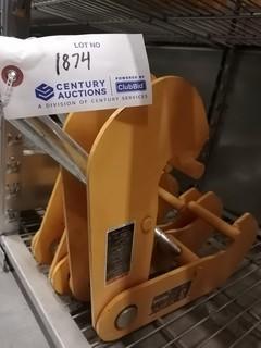 (2) Kito 3-Ton Beam Clamps