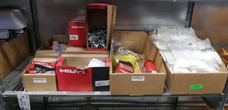 Contents Of Shelf Includes: Misc Hardware
