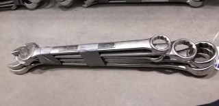 Qty Of Assorted Size Wrenches