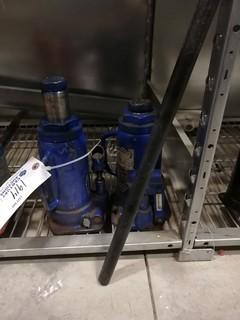 (2) 12-Ton Bottle Jacks