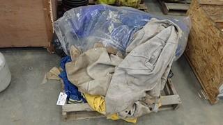 Qty Of Assorted Size Coveralls