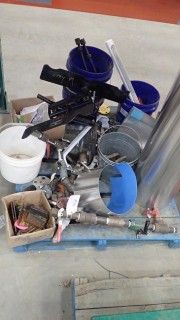 Qty Of Valves, Nuts, Bolts And Misc Supplies