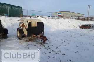 Ingersoll Rand 185 Portable Pintle Hitch Genset. Showing 407hrs. 
