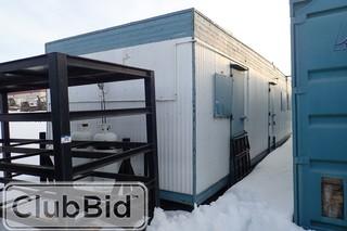 Skidded 12'x40' Office. 