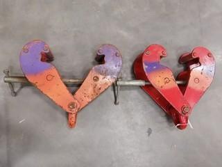(2) 3-Ton Beam Clamps