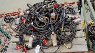 Qty Of Tiger Torches And Cable
