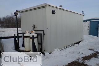 Skidded 8.6'x16' Office. NVSN.