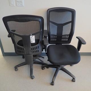 (2) Cloth Task Chairs