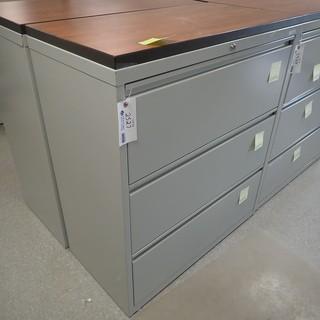 3-Drawer Metal Filing Cabinet