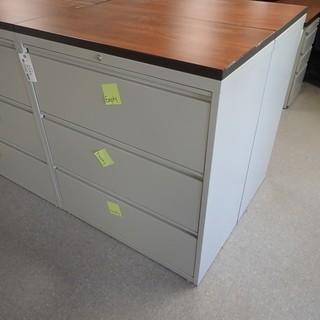 3-Drawer Metal Filing Cabinet