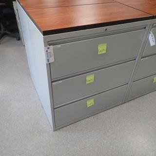 3-Drawer Metal Filing Cabinet