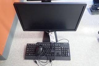 HP Elite Display E231I Monitor C/w Keyboard And Mouse