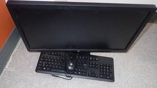 HP Elite Display E231I Monitor C/w Keyboard And Mouse