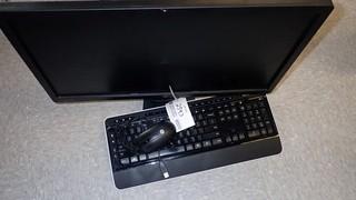 HP Elite Display E231I Monitor C/w Keyboard And Mouse
