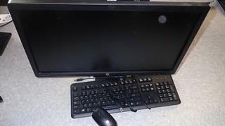 HP Elite Display E231I Monitor C/w Keyboard And Mouse