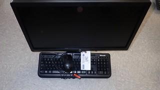 HP Elite Display E231I Monitor C/w Keyboard And Mouse