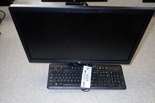 HP Elite Display E231I Monitor C/w Keyboard