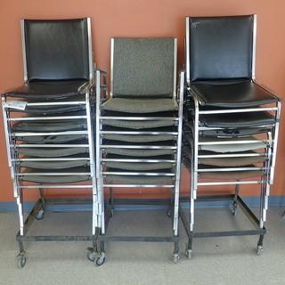 Qty Of Chairs C/w Stands
