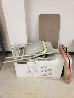 Qty of Folding Chairs
