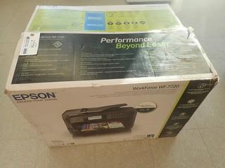 Epson WF-7720 Wireless Printer C/w Ink Cartridge