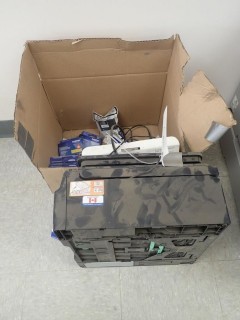 Brother MFC-J650DW Printer C/w Stand And Ink Cartridges