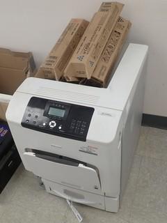 Ricoh SP C440DN Printer C/w Ink Cartridges