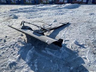 Garden Tractor Snow Blade.